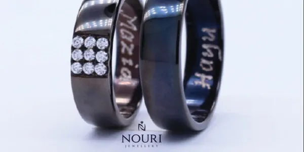 Cincin Kawin Malang - Cincin Nikah - Cincin Emas Putih Premium